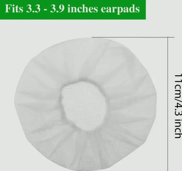 200-Count Disposable Headphone Pads for On-Ear Headsets