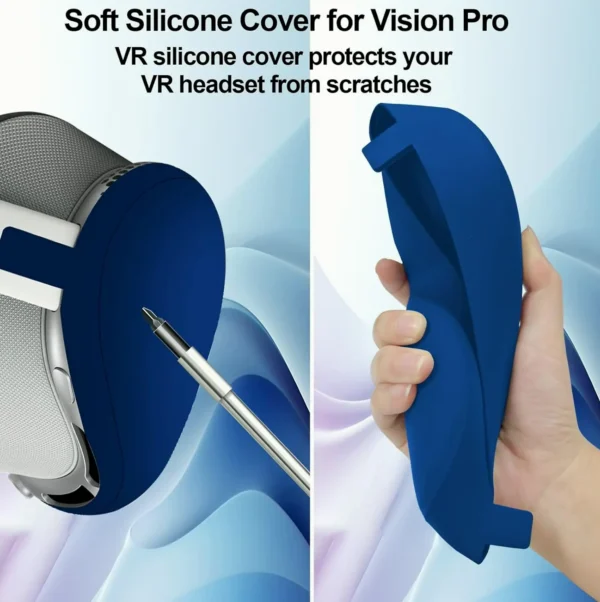 Silicon Protecting Virtual Reality Cover for Vision Pro 2024